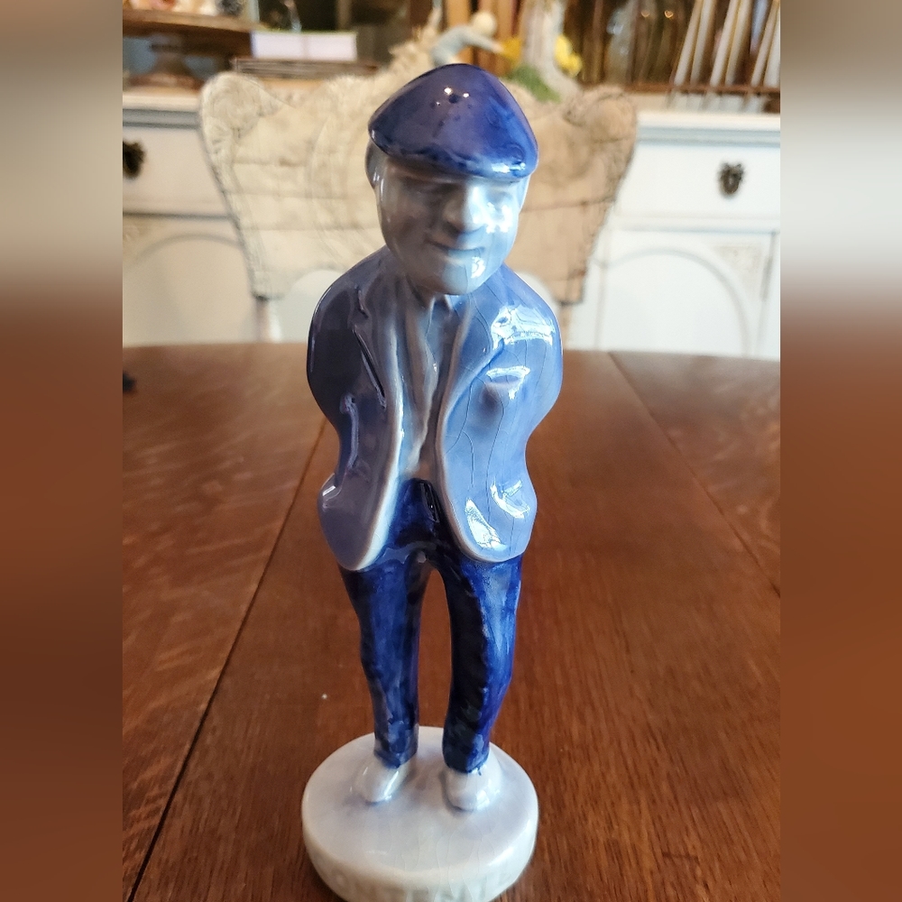 Porcelain statue